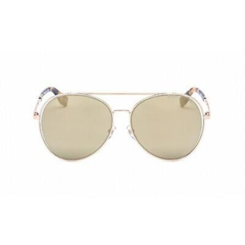 Marc Jacobs 328 /F/S 0SCL Yellow Havana Gray Ivory Aviator Style Sunglasses